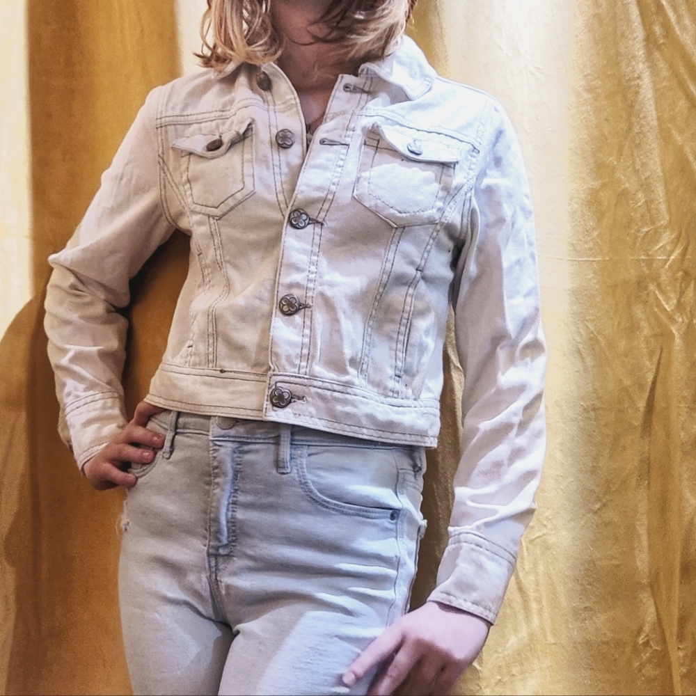 Squeeze Original Denim White Jacket
